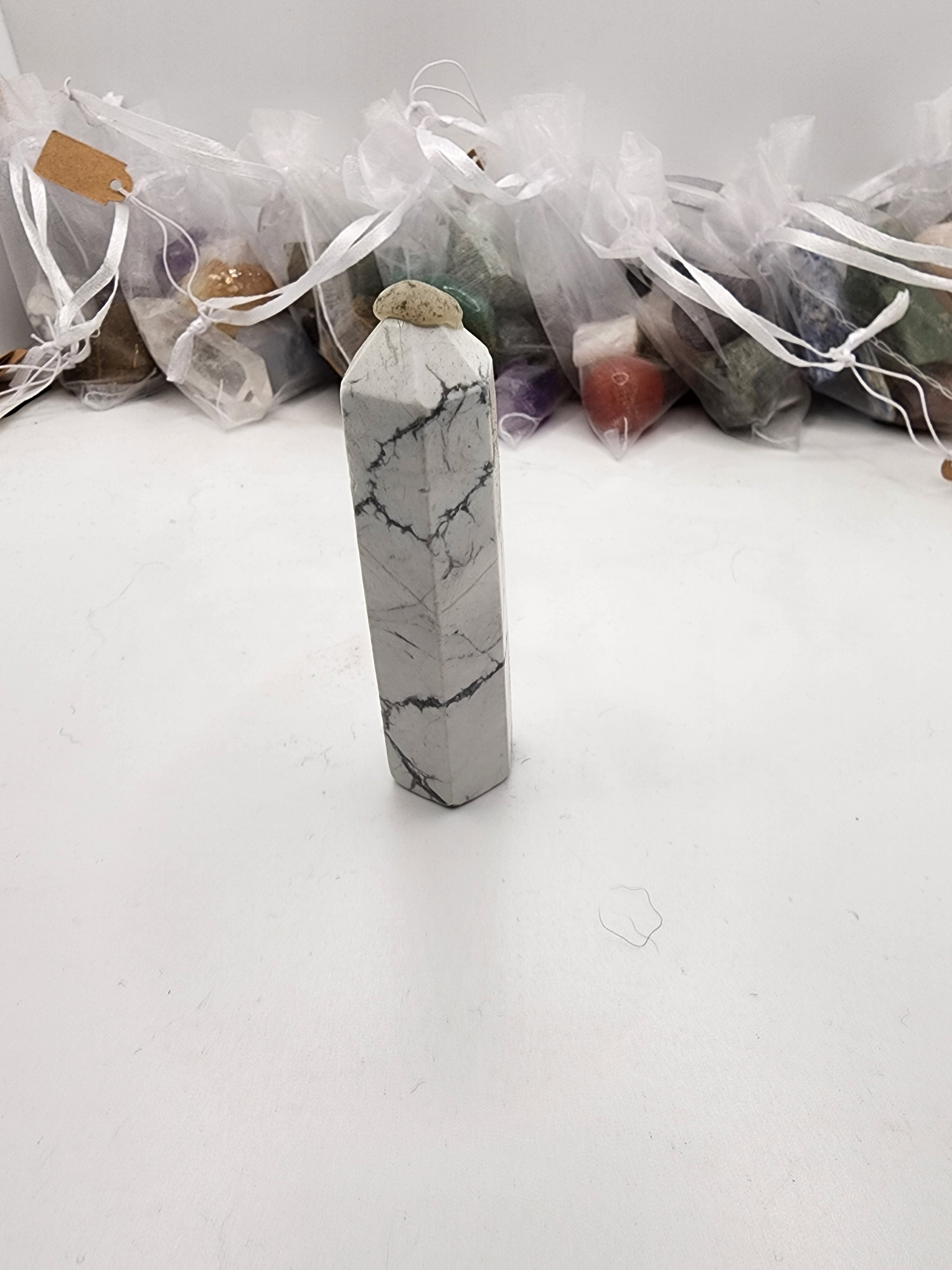 Howlite tower ** discounted**